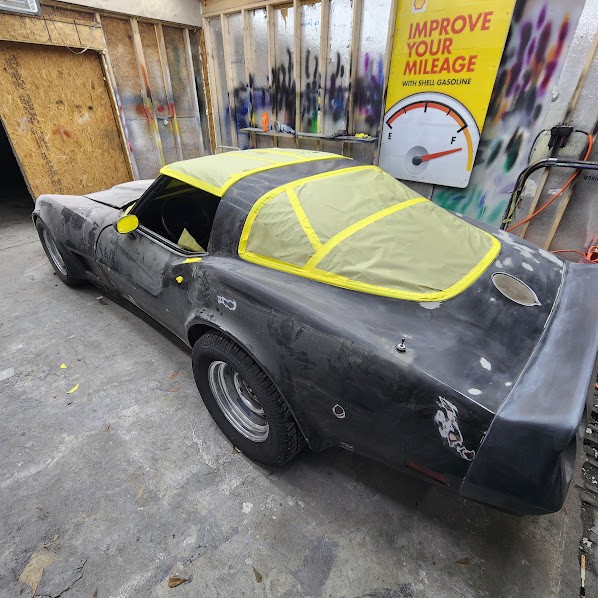Windows masked during preparation